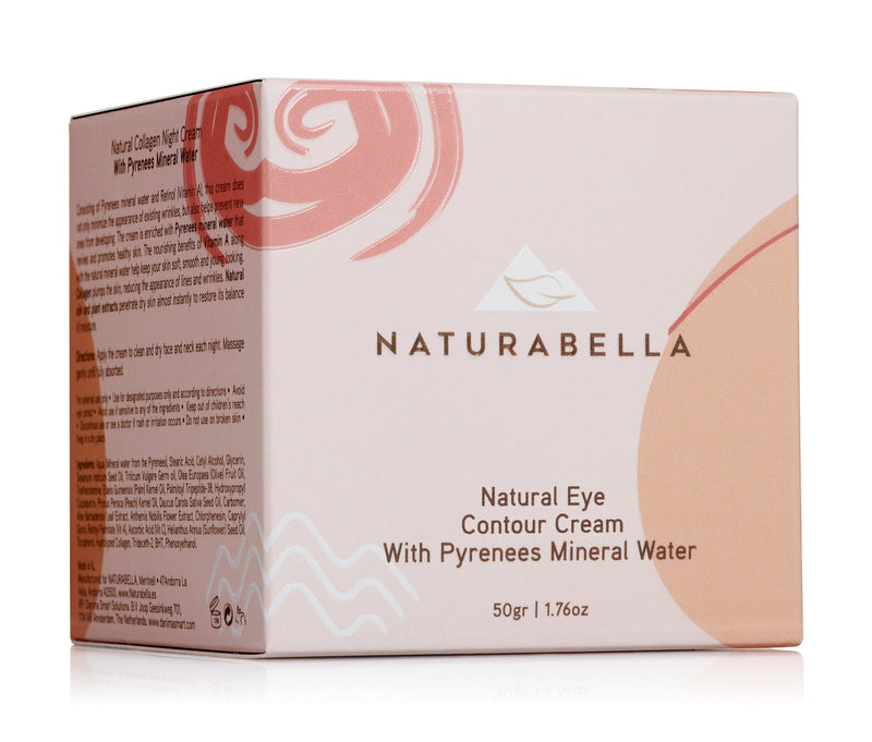 Crema Contorno de Ojos Natural Con Agua Mineral del Pirineo